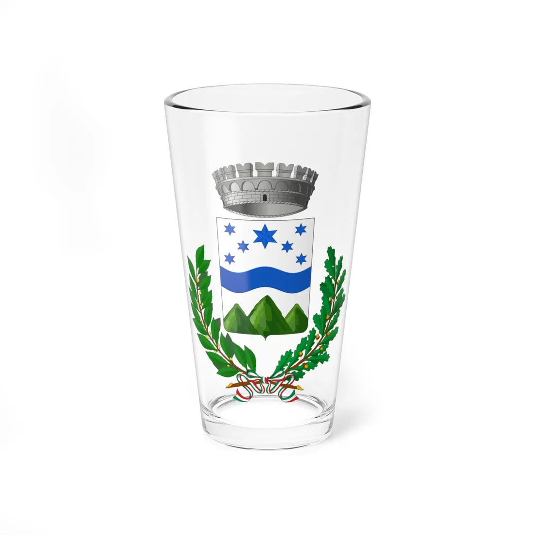Bianchi-Stemma (Italy) (Coat of Arms) Pint Glass 16oz 16oz - Go Mug Yourself