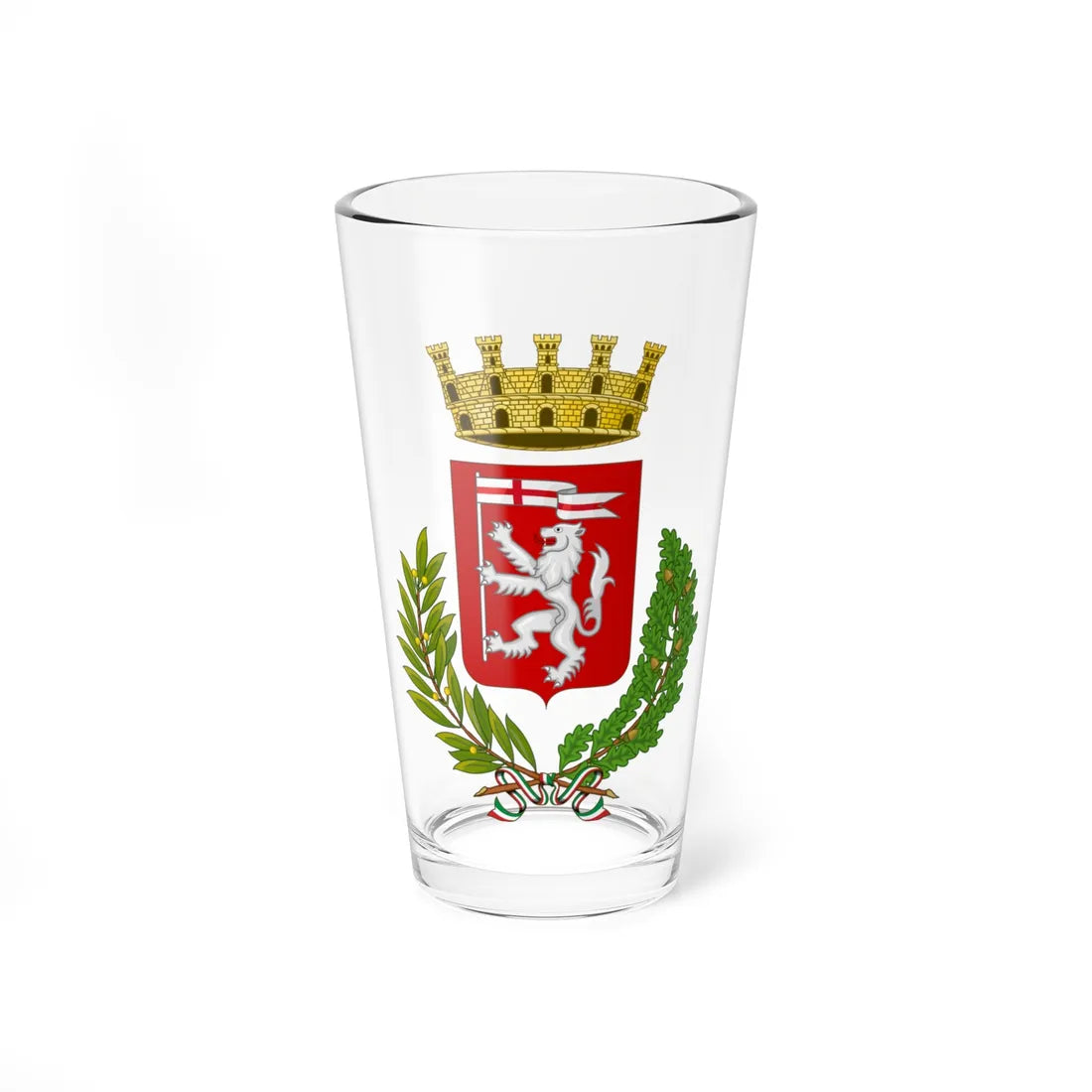Bibbiena-Stemma (Italy) (Coat of Arms) Pint Glass 16oz 16oz - Go Mug Yourself