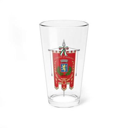 Bibbona-Gonfalone de facto (Italy) Pint Glass 16oz 16oz - Go Mug Yourself