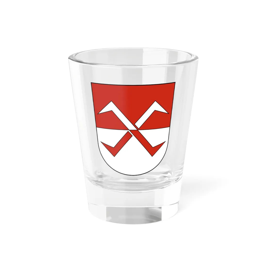 Biberist-blazon (Switzerland) (Coat of Arms) Shot Glass 1.5oz 1.5oz - Go Mug Yourself