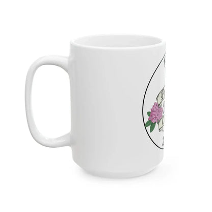 Bicentennial Flag of Preston County West Virginia (United States) White Coffee Mug - Go Mug Yourself