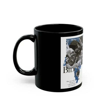Bidou (1), Cosmopolitan, November 1934 - Black Coffee Mug - Go Mug Yourself