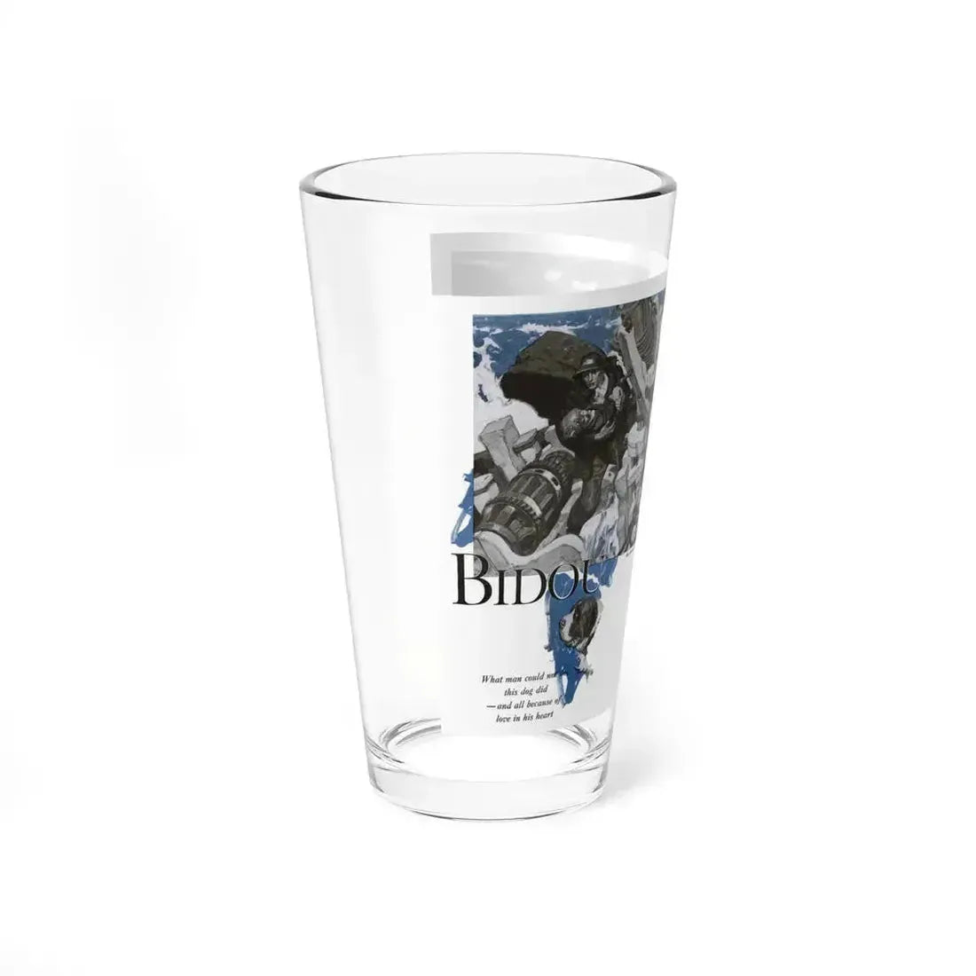 Bidou (1), Cosmopolitan, November 1934 (Magazine Illustration) Pint Glass 16oz - Go Mug Yourself