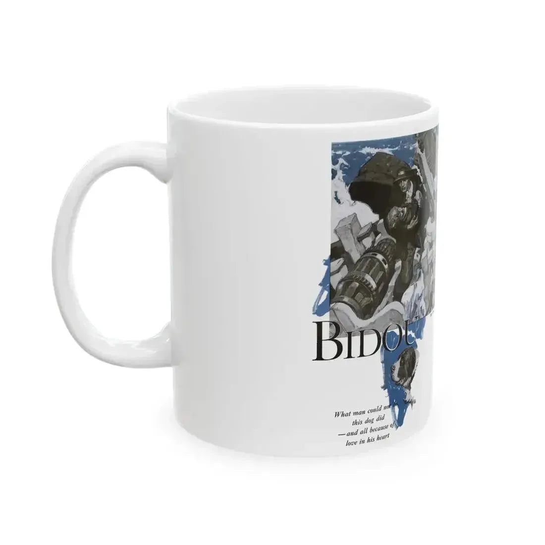 Bidou (1), Cosmopolitan, November 1934 - White Coffee Mug - Go Mug Yourself