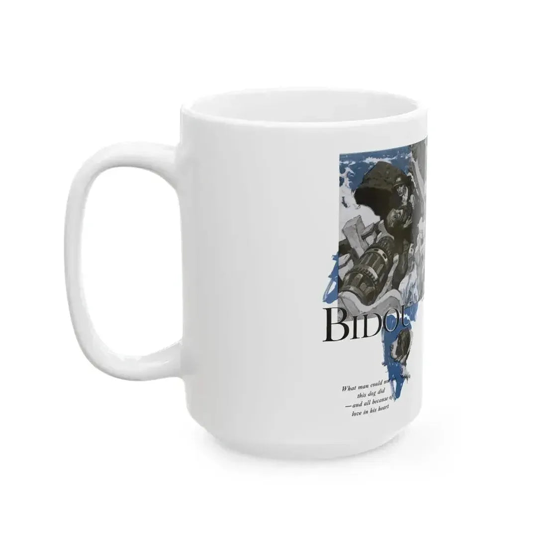 Bidou (1), Cosmopolitan, November 1934 - White Coffee Mug - Go Mug Yourself