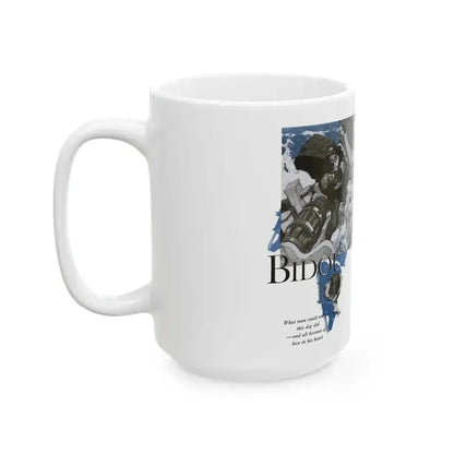 Bidou (1), Cosmopolitan, November 1934 - White Coffee Mug - Go Mug Yourself