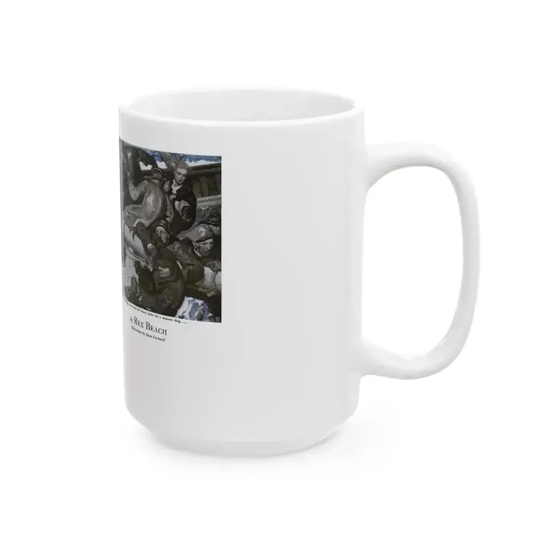 Bidou (1), Cosmopolitan, November 1934 - White Coffee Mug - Go Mug Yourself
