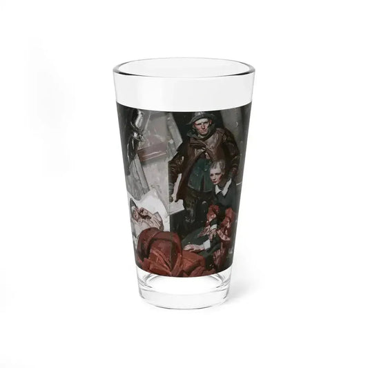 Bidou (2), Cosmopolitan, November 1934 (Magazine Illustration) Pint Glass 16oz 16oz - Go Mug Yourself