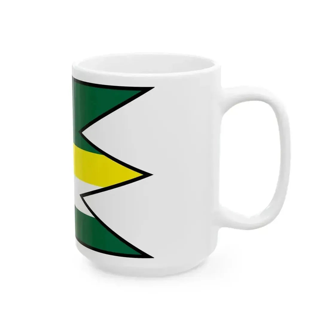 Bidovce Kosice Okolie Flag (Slovakia) White Coffee Mug - Go Mug Yourself