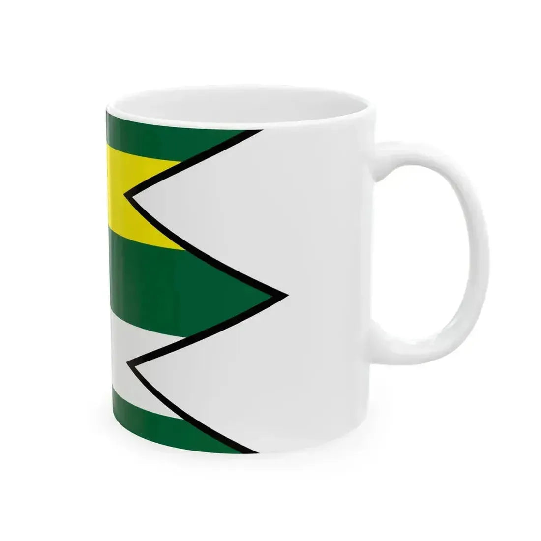 Bielovce Levice Flag (Slovakia) White Coffee Mug - Go Mug Yourself