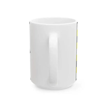 Biely Kostol Trnava Flag (Slovakia) White Coffee Mug - Go Mug Yourself