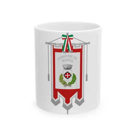 Bieno-Gonfalone (Italy) White Coffee Mug 11oz - Go Mug Yourself