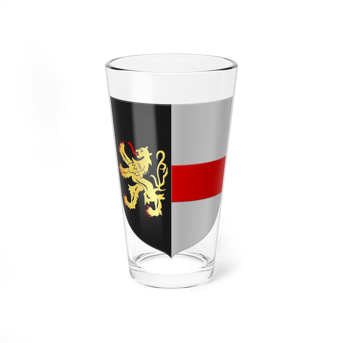 Bierbeek wapen (Belgium) (Coat of Arms) Pint Glass 16oz 16oz - Go Mug Yourself