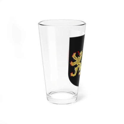 Bierbeek wapen (Belgium) (Coat of Arms) Pint Glass 16oz - Go Mug Yourself