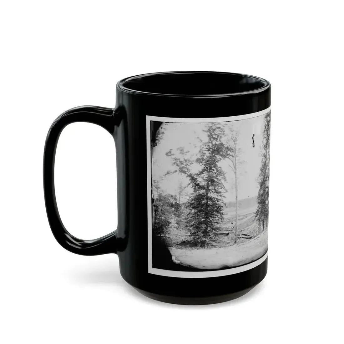 Big Black River, Miss. Battlefield Of May 17, 1863 (U.S. Civil War) Black Coffee Mug - Go Mug Yourself