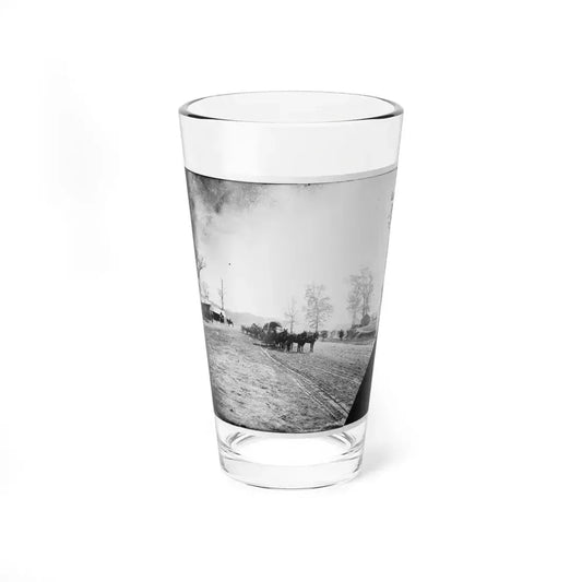 Big Black River Station, Miss. Wagons And Sheds (U.S. Civil War) Pint Glass 16oz 16oz - Go Mug Yourself