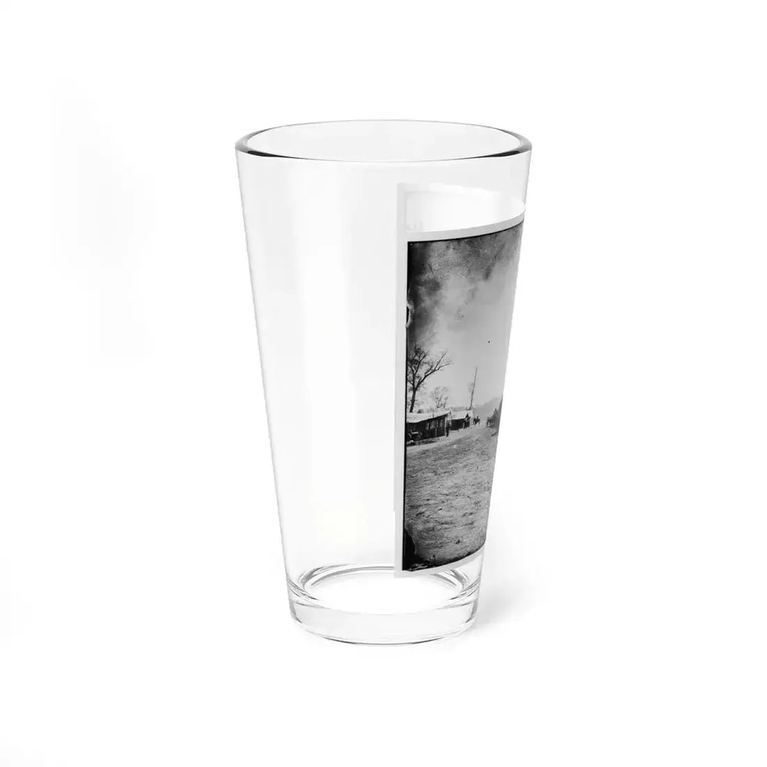 Big Black River Station, Miss. Wagons And Sheds (U.S. Civil War) Pint Glass 16oz - Go Mug Yourself