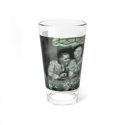 Big Blonde (2), Redbook, January 1938 (Magazine Illustration) Pint Glass 16oz 16oz - Go Mug Yourself