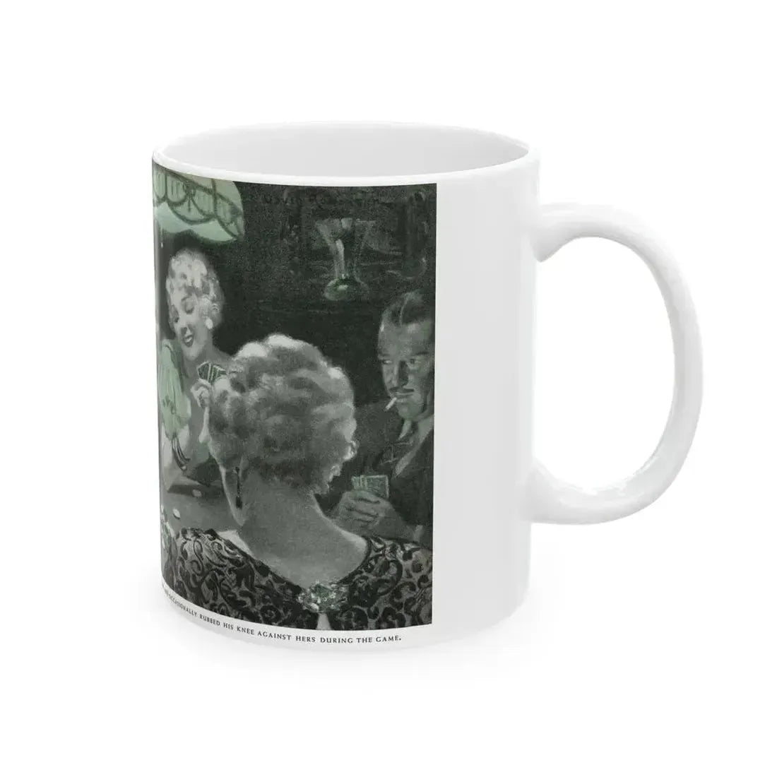 Big Blonde (2), Redbook, January 1938 - White Coffee Mug - Go Mug Yourself