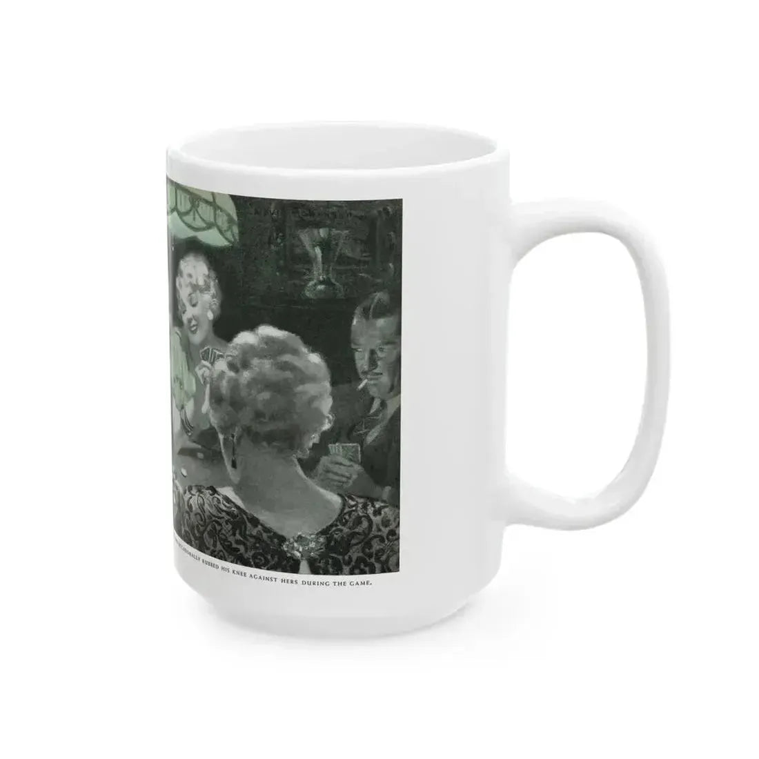 Big Blonde (2), Redbook, January 1938 - White Coffee Mug - Go Mug Yourself