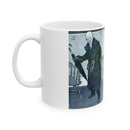Big Brown Eyes, Liberty magazine, May 18, 1935 - White Coffee Mug - Go Mug Yourself
