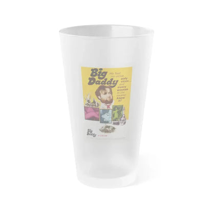 BIG DADDY 1969 Movie Poster - Frosted Pint Glass 16oz Default Title - Go Mug Yourself