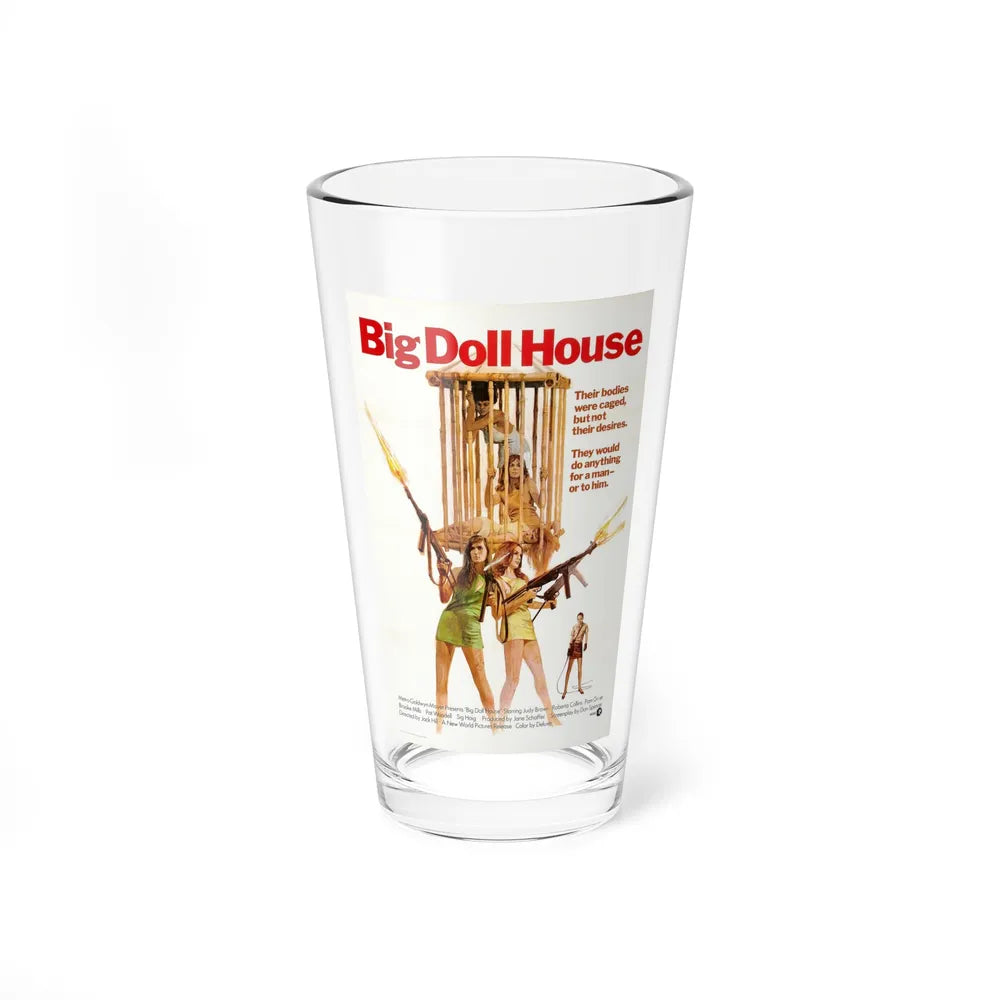 BIG DOLL HOUSE 1971 Movie Poster - Pint Glass 16oz-16oz-Go Mug Yourself