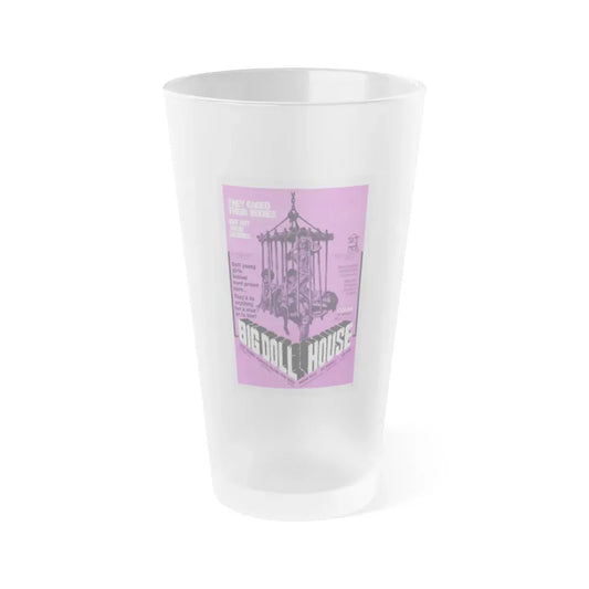 BIG DOLL HOUSE (2) 1971 Movie Poster - Frosted Pint Glass 16oz Default Title - Go Mug Yourself