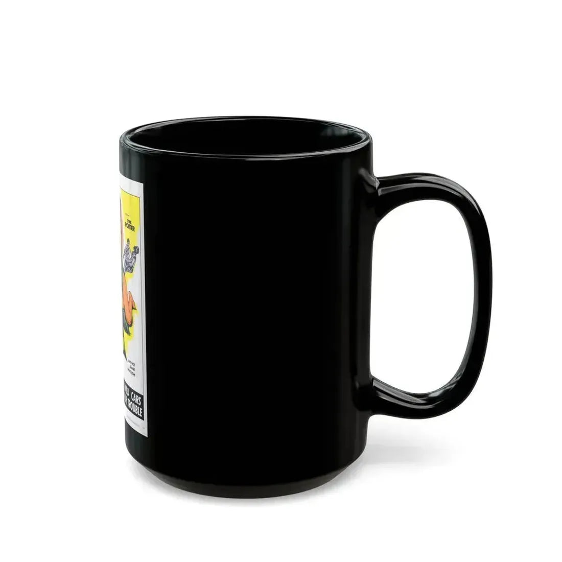 BIG ENOUGH 'N OLD ENOUGH 1968 Movie Poster - Black Coffee Mug - Go Mug Yourself