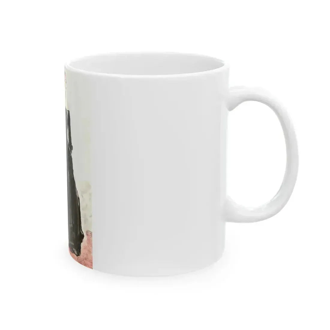Big Evenings, Paris Contrast, Vogue, 1954 - White Coffee Mug - Go Mug Yourself