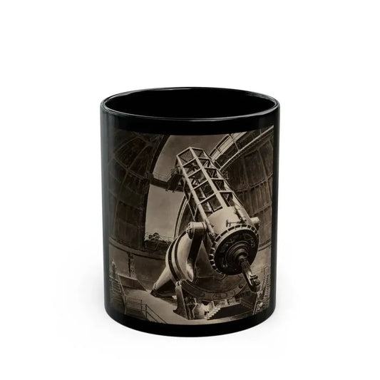 Big Eye, Original American Magazine interior illustration - Black Coffee Mug 11oz - Go Mug Yourself