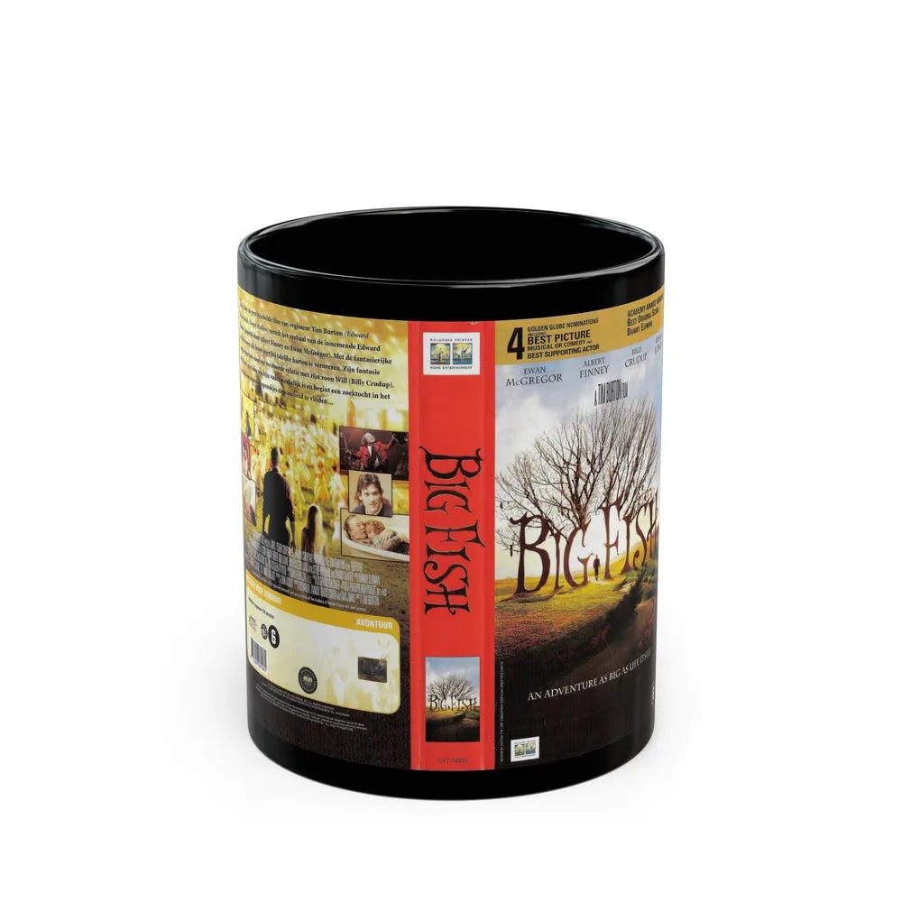 BIG FISH (VHS COVER) - Black Coffee Mug-11oz-Go Mug Yourself