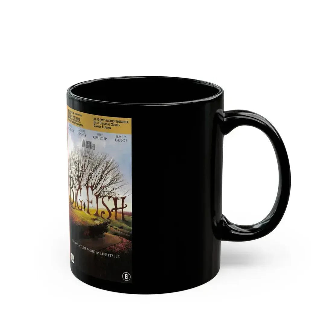 BIG FISH (VHS COVER) - Black Coffee Mug - Go Mug Yourself