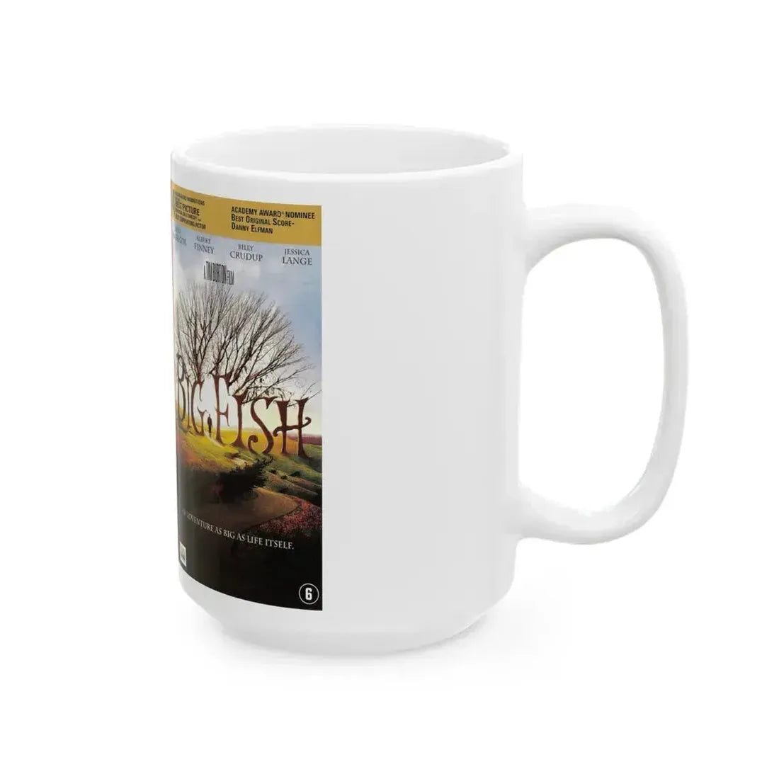 BIG FISH (VHS COVER) - White Coffee Mug - Go Mug Yourself