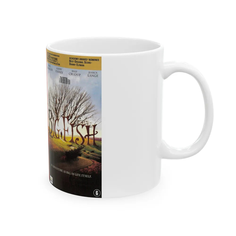 BIG FISH (VHS COVER) - White Coffee Mug-Go Mug Yourself