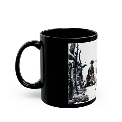 Big Foot, Cosmopolitan, August 1948 - Black Coffee Mug - Go Mug Yourself