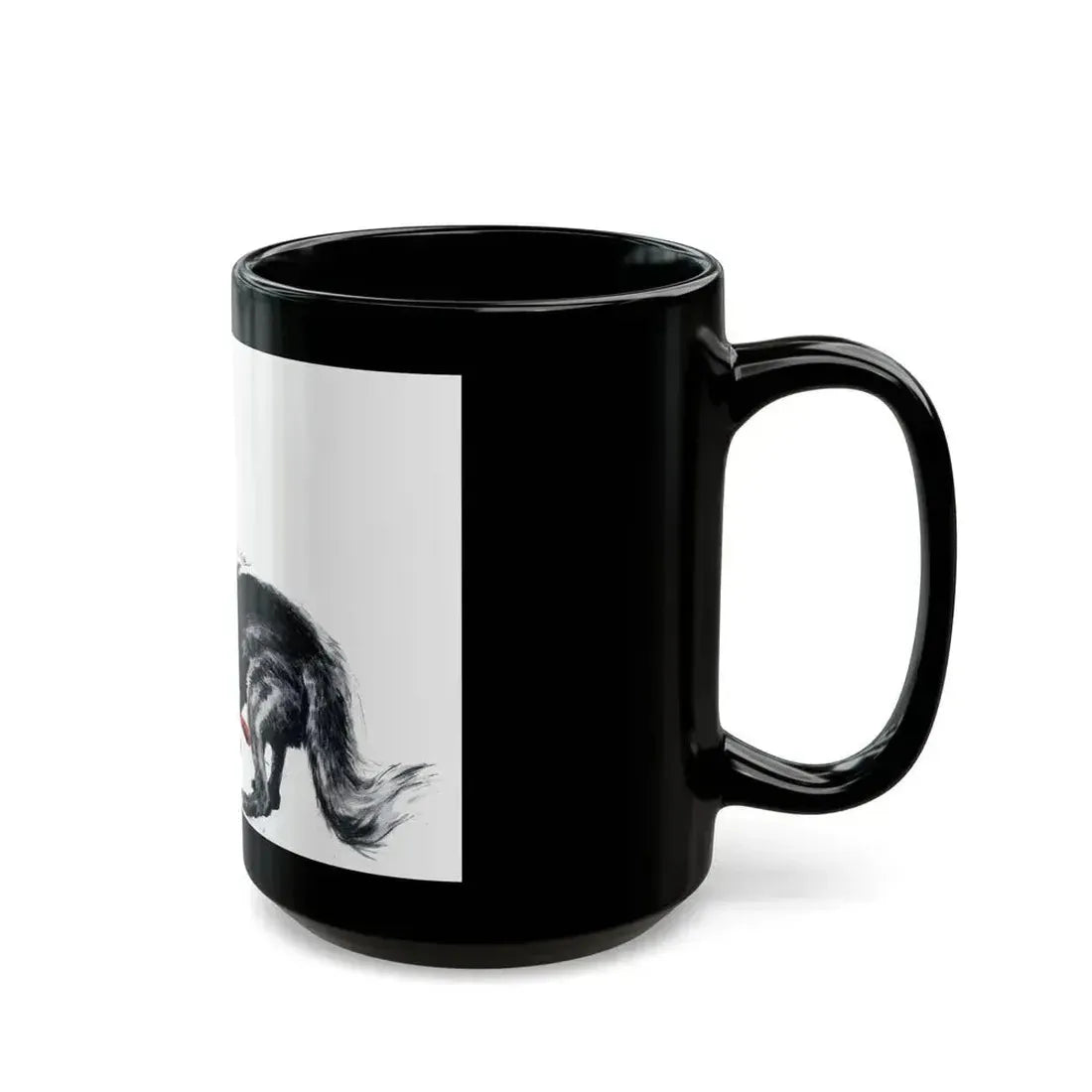 Big Foot, Cosmopolitan, August 1948 - Black Coffee Mug - Go Mug Yourself