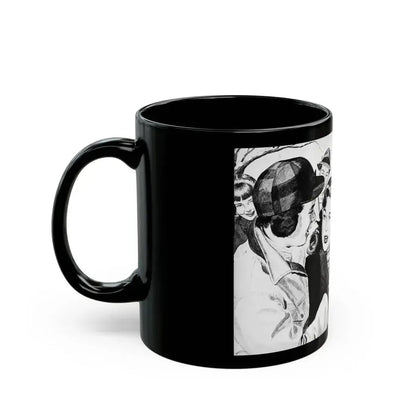 Big Girl (2), Calling All Girls, March 1946 - Black Coffee Mug - Go Mug Yourself
