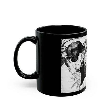 Big Girl (2), Calling All Girls, March 1946 - Black Coffee Mug - Go Mug Yourself