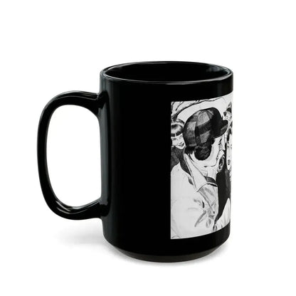 Big Girl (2), Calling All Girls, March 1946 - Black Coffee Mug - Go Mug Yourself