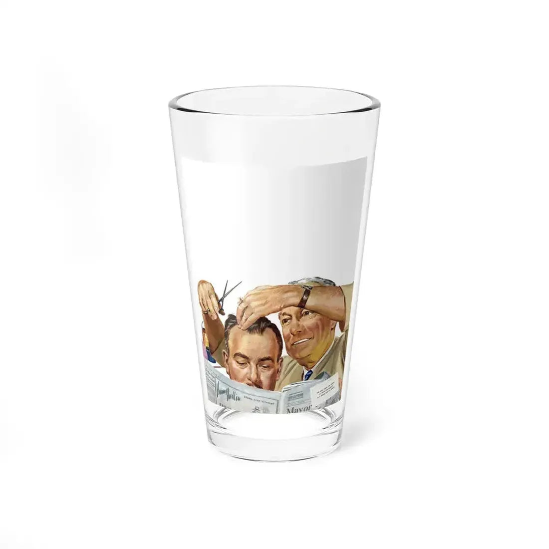 Big Leaguer, Collier's, August 9, 1952 (Magazine Illustration) Pint Glass 16oz 16oz - Go Mug Yourself