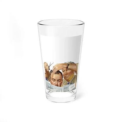 Big Leaguer, Collier's, August 9, 1952 (Magazine Illustration) Pint Glass 16oz 16oz - Go Mug Yourself