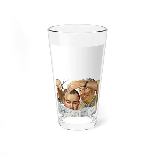 Big Leaguer, Collier's, August 9, 1952 (Magazine Illustration) Pint Glass 16oz 16oz - Go Mug Yourself