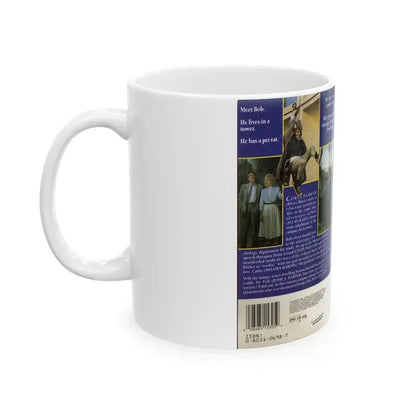 BIG MAN ON CAMPUS (VHS COVER) - White Coffee Mug - Go Mug Yourself