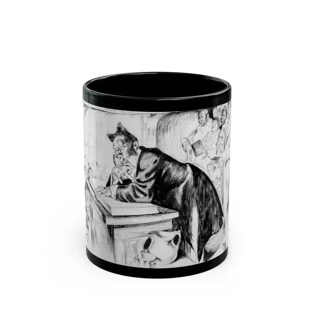 Big Rush - Black Coffee Mug 11oz - Go Mug Yourself