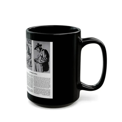 Big Story, Peril magazine, June 1957 - Black Coffee Mug - Go Mug Yourself