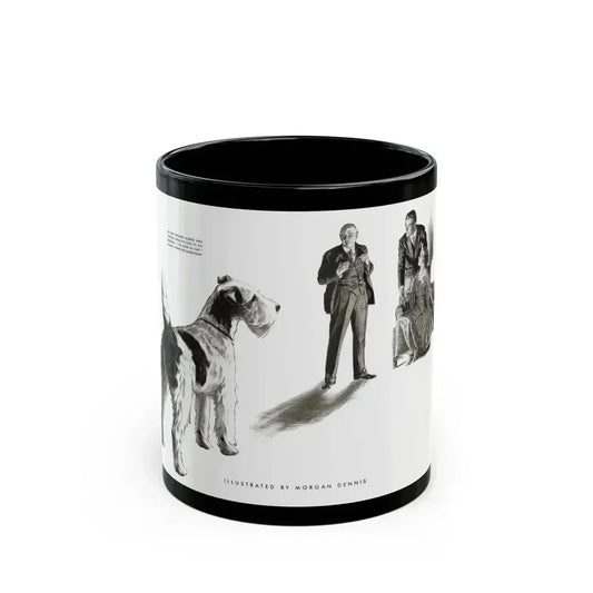Big Time All The Time, McCall's magazine, September 1935 - Black Coffee Mug 11oz - Go Mug Yourself