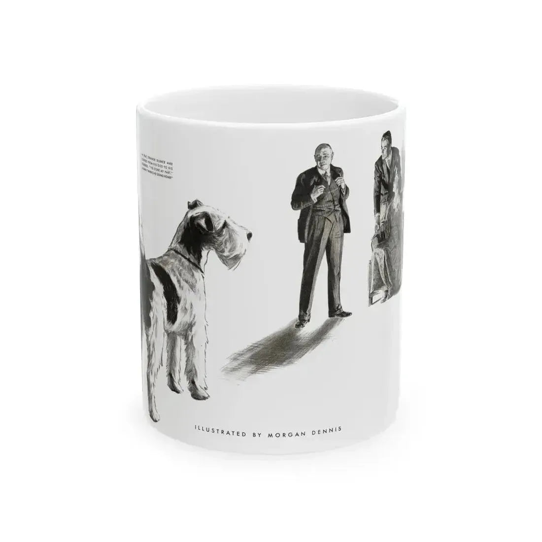 Big Time All The Time, McCall's magazine, September 1935 - White Coffee Mug 11oz - Go Mug Yourself
