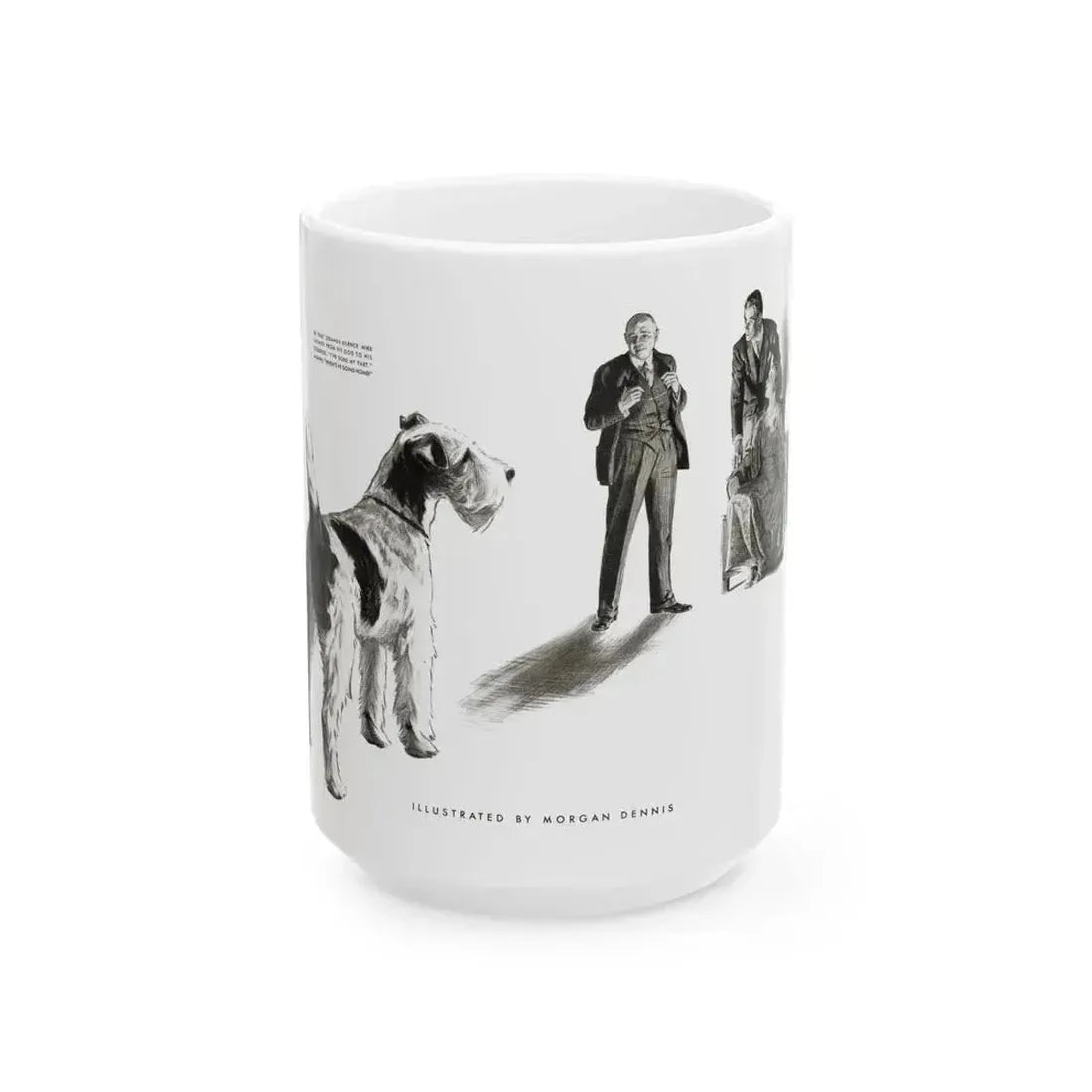 Big Time All The Time, McCall's magazine, September 1935 - White Coffee Mug 15oz - Go Mug Yourself