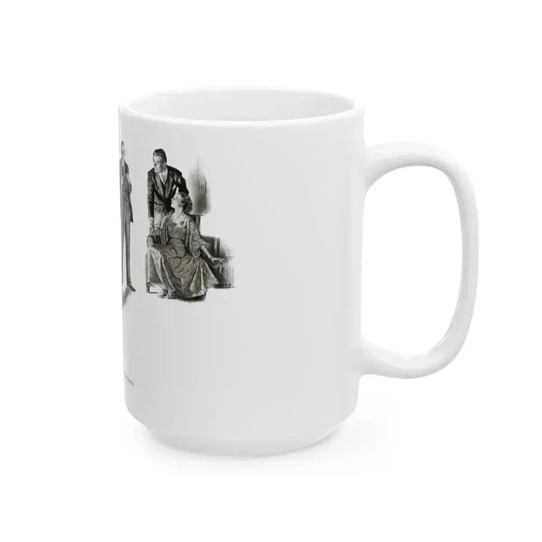 Big Time All The Time, McCall's magazine, September 1935 - White Coffee Mug - Go Mug Yourself